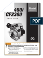 PARA PLANTA DE ASFALTO CF1400-2300-Burner-Manual