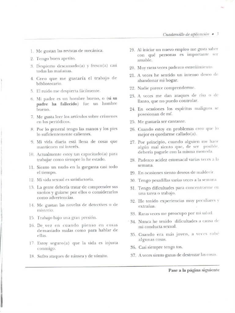 Mmpi 3 | PDF