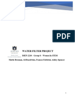 Water Filter Final Report