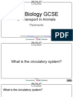 CIE Biology GCSE: 9 - Transport in Animals