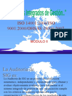 ISO 14001:2004/ISO 9001:2000/OHSAS 18001:2007: Modulo Ii