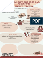 Infografia Evolucion Humana Ilustrado Colores Neutrales