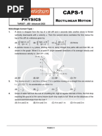 CAPS-1: Physics
