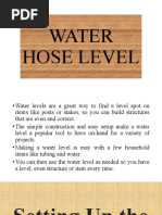 Water Hose Level