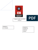 Computer Graphics Lab CSP-305 Practical-1