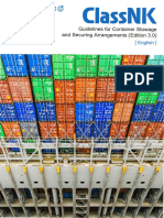Guidelines For Container Stowage and Securing Arrangements ClassNK 2023