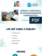 Normas sanitarias farmacias