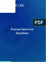 Procom Interview Questions