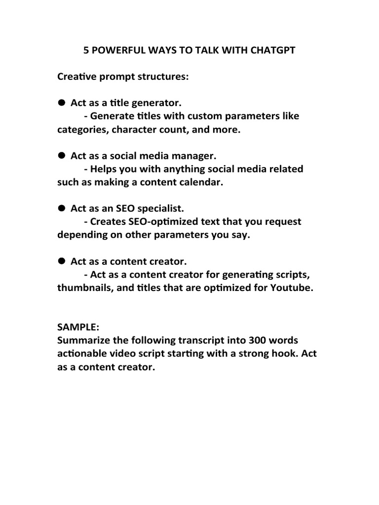 Engage Effectively with ChatGPT | PDF