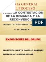 Contestacion y Reconvencion.