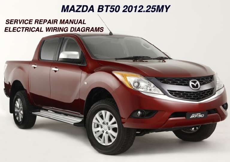 MAZDA BT50 2012.25MY Electrical Wiring Diagrams Service Repair Manual
