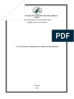 Instituto Politécnico Islâmico de Moçambique Ipimo Curso: Enfermagem de Saúde Materno Infantil Cadeira: Saúde Da Comunidade