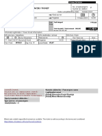 Legitimație / Ticket: Preț Price Via