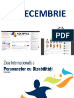 3 Decembrie - Ziua Persoanelor Cu Dizabilități