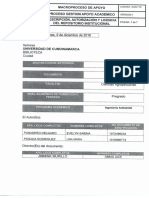 Eficiencia Del Cuagulante para Aguas Crudas - 2016