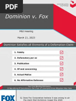 Slides Used by Dominion at Hearing