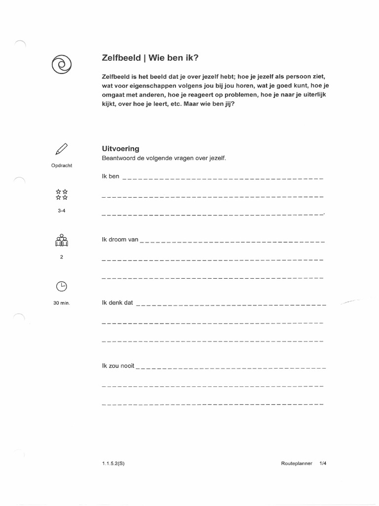 Zelfbeeld | PDF