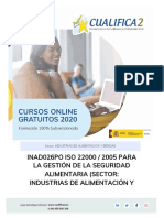 Curso Seguridad Alimentaria Gratis