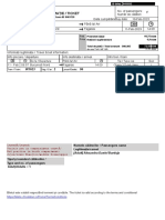 Legitimație / Ticket: Preț Price Via