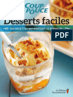 Desserts Faciles: Brownies Au Caramel Croquant, Crème Brûlée Facile, Petits Pots de Gâteau Au Fromage