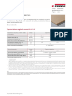 ISO 9001 MDF Tablero de fibras de madera de eucaliptus