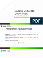 Propiedades de Series