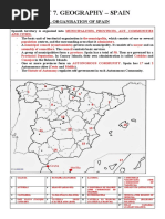Physical Geography of Spain Maps | PDF | Spain | Physical Geography