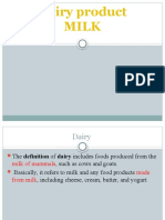 Dairy Product Milk