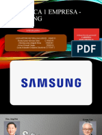Practica 1 Empresa - Samsung: Carrera: Electronica Unidad 1 Practica DOCENTE: Lic. D. Marisela