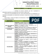 Introdução à Química - Objetos de Conhecimento e Habilidades para Recuperação