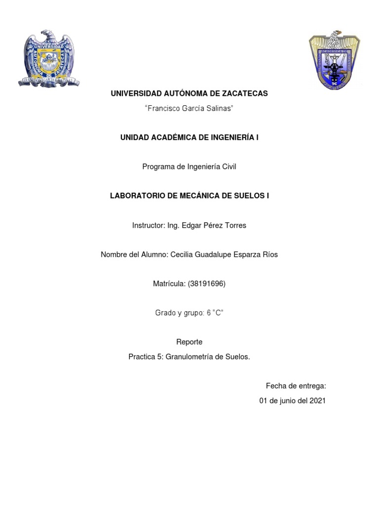 Análisis de Granulometría de Suelos | PDF | Suelo | Masa