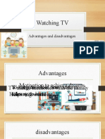 Watching TV: Advantages and Disadvantages