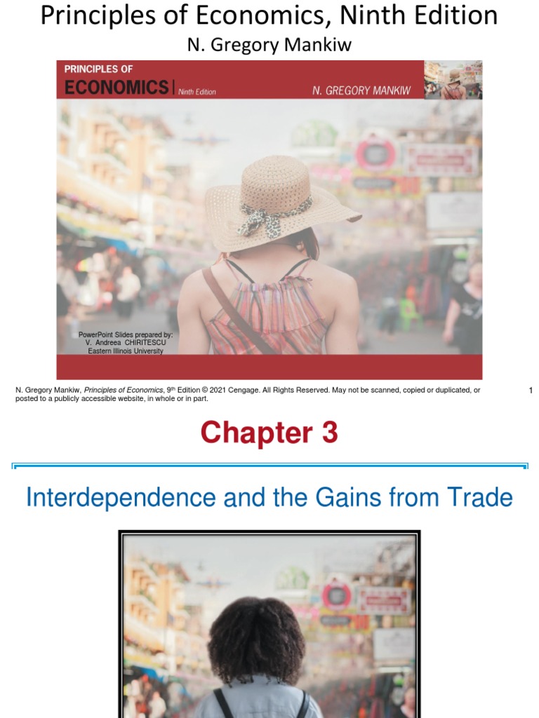 Chapter 03 Interdependence and The Gains From Trade | PDF | Comparative ...
