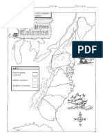 Label 13 Colonies Map Regions & Colonies