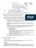 Plano de Monitoramento Ambiental da Lagoa da Pampulha