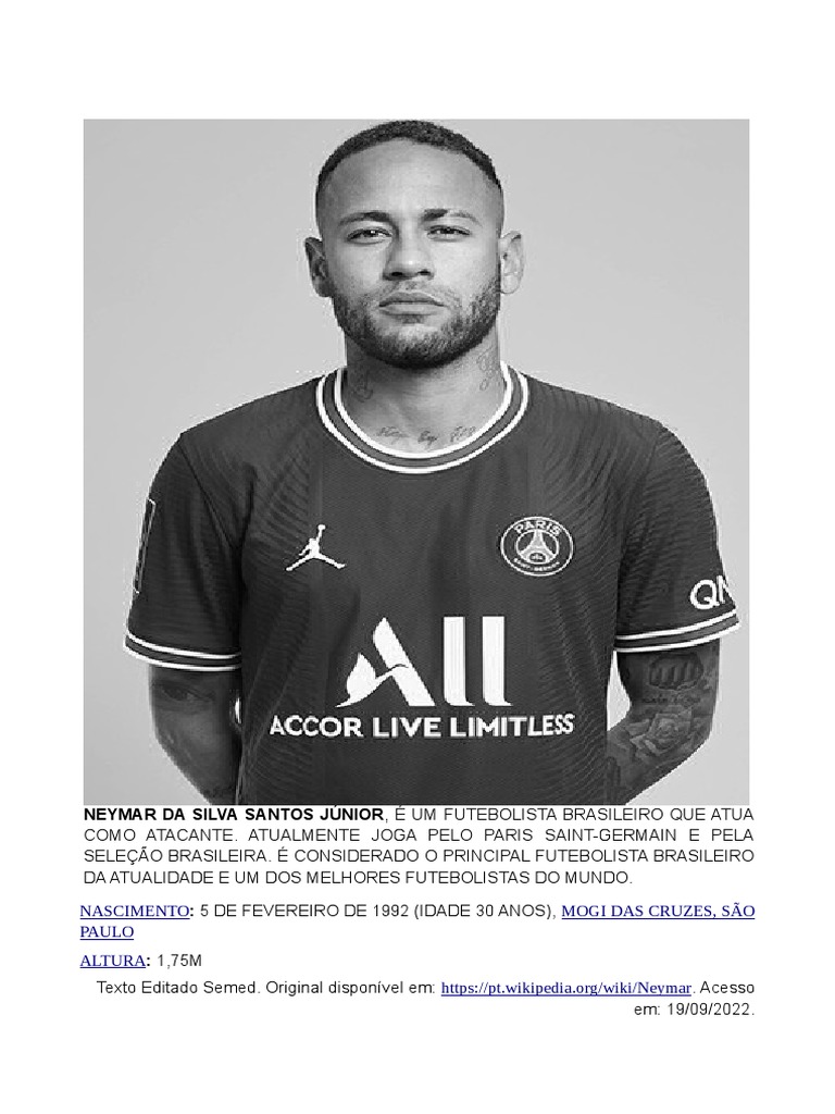 Neymar Júnior, Wiki