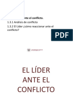 1.3 El Lider Ante El Conflicto