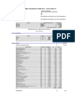 Presupuesto Analitico