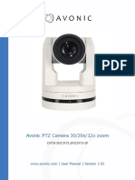 Avonic PTZ Camera 30/20x/12x Zoom: CM70-IP/CM71-IP/CM73-IP