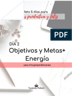 Objetivos y Metas + Energia