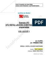 Exercicis UF3 Uf3: Instal Lacions Domòtiques: Autòmats Programables Col Lecció 1