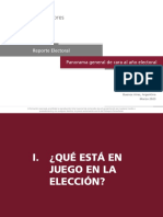 Reporte Electoral - Marzo 2023- Poliarquía