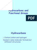 Hydrocarbons and Functional Groups