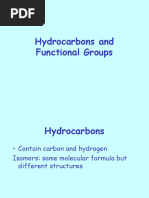 Hydrocarbons and Functional Groups