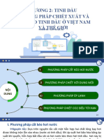 Chương 2: Tinh Dầu Phương Pháp Chiết Xuất Và Chế Tạo Tinh Dầu Ở Việt Nam Và Thế Giới