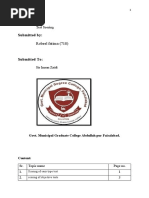 Test Scoring