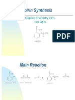 Organic Chemistry 231L Fall 2005