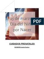 Cuidados prenatales históricos