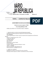 Concurso urgente para fornecimento de carnes e derivados