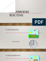 Classroom Routine